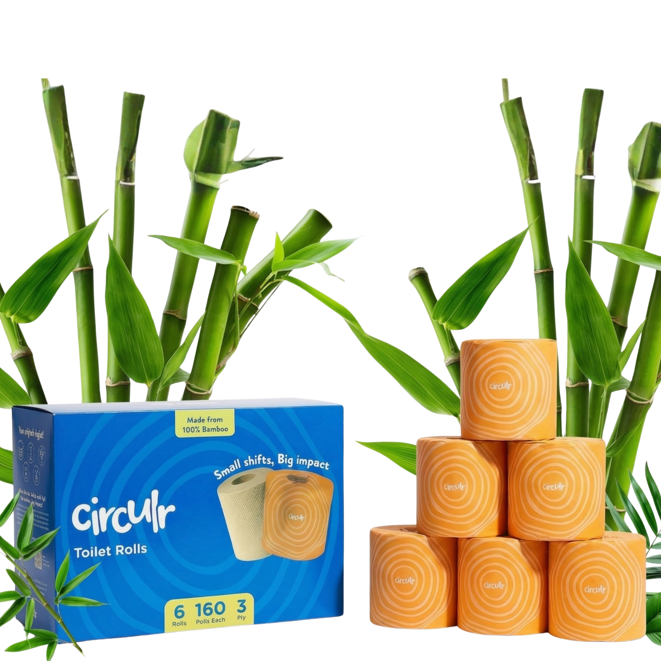 Bamboo Toilet Roll