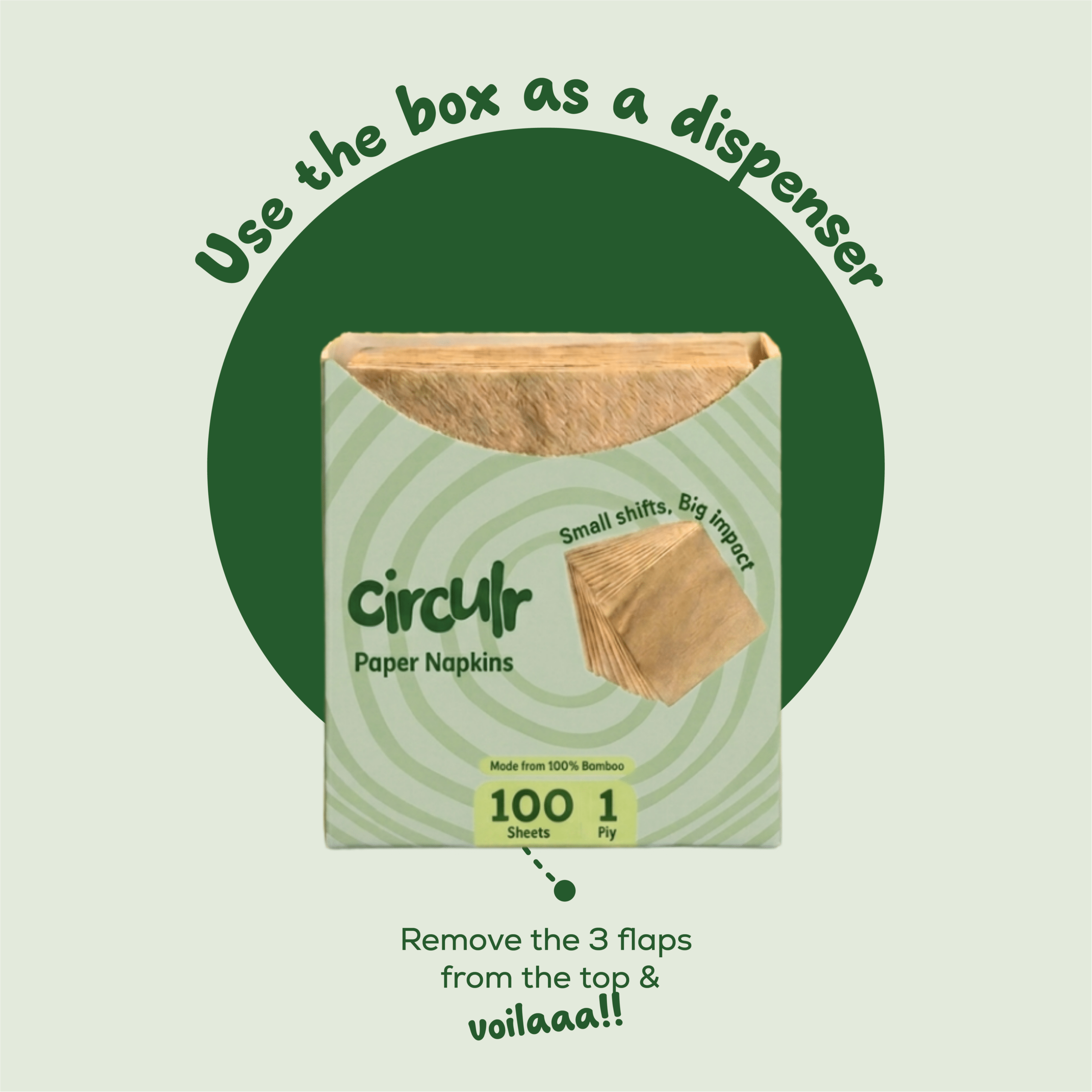 Bamboo Paper Napkins
