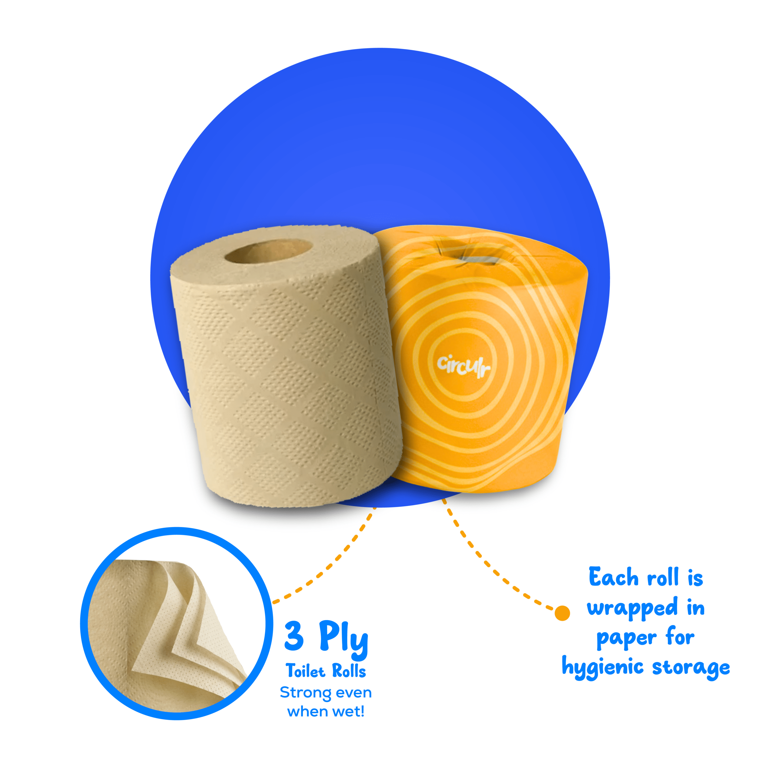 Bamboo Toilet Roll