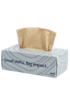 Bamboo Facial Tissues Black (2 Ply | 100 Pulls) - Blue
