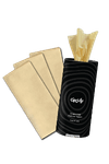 Bamboo Tissue Tube Black (1 Tube + 3 Refills) - Black