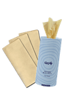 Bamboo Tissue Tube Black (1 Tube + 3 Refills) - Blue